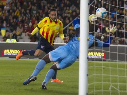 Sergio García marca uno de los goles