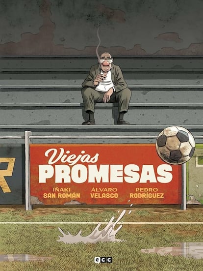 Portada del libro Viejas Promesas, de Iñaki San Román, Álvaro Velasco y Pedro Rodríguez.