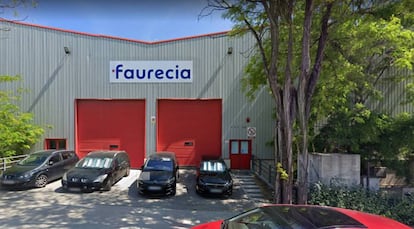 Fábrica de Faurecia. 