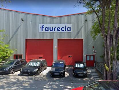 Fábrica de Faurecia. 