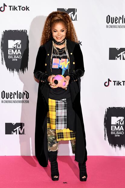 Janet Jackson se hizo con el Global Icon Award.