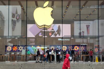 Tienda de Apple en Shanghái.