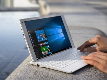 Alcatel Plus 10, nuevo tablet convertible en PC con Windows 10