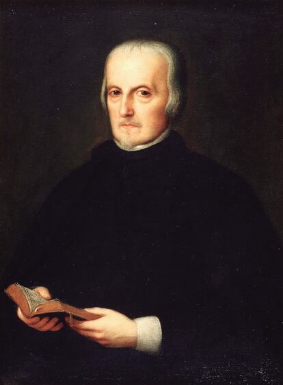 Retrato de Calderón, en el Museo Lázaro Galdiano, que erróneamente se considera que refleja el rostro del dramaturgo.