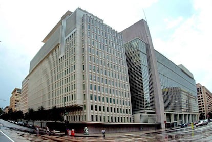 El edificio principal del Banco Mundial en Washington, en una fotografía de archivo