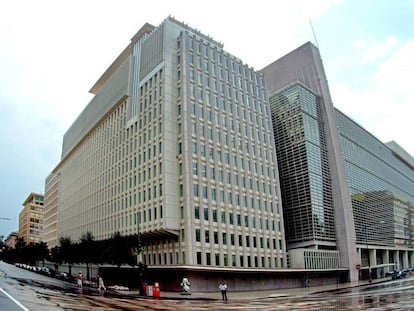 El edificio principal del Banco Mundial en Washington, en una fotografía de archivo