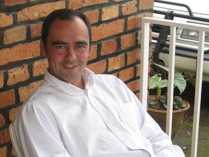 Luis Dueñas, en una foto reciente facilitada por la familia.