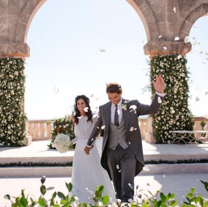 Para acabar el año, Rafael Nadal quiso compartir una nueva fotografía de su boda junto a su esposa, Mery Perelló. "Ya para despedirme de todos vosotros os dejo este último gran recuerdo del 2019 y aprovecho para desearos todo lo mejor para el 2020!"