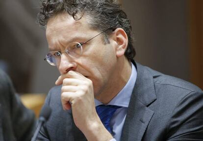 El presidente del Eurogrupo, Jeroen Dijsselbloem