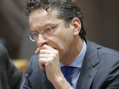 El presidente del Eurogrupo, Jeroen Dijsselbloem 