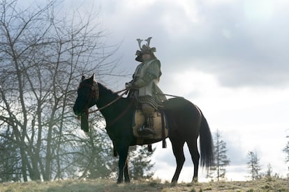 Hiroyuki Sanada in a sequence from 'Shogun'.