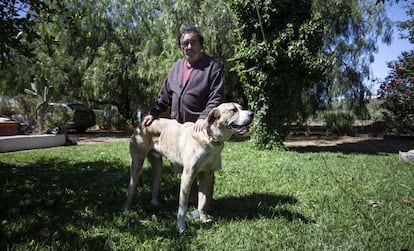 Camilo Mortágua, en su casa de Alvito.