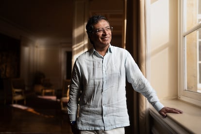 Gustavo Petro, en la Casa de Nariño, en Bogotá, el 21 de febrero.