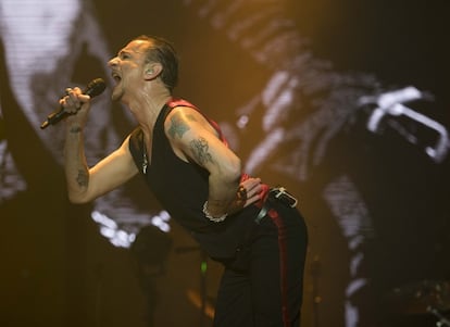 Concierto de Depeche Mode, en el Mad Cool, el 14 de julio de 2018.