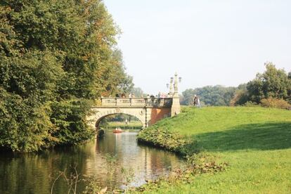 El Bürgerpark en primavera.