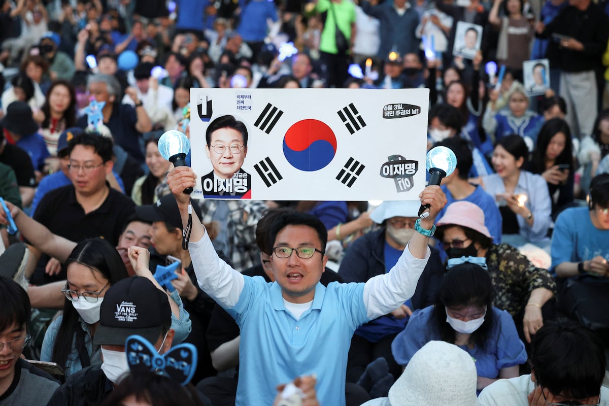 Los sondeos dan la victoria al liberal Lee Jae-myung en las elecciones de este martes en Corea del Sur
