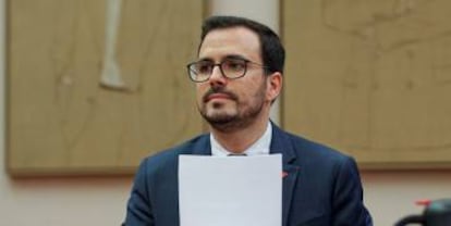 El ministro de Consumo, Alberto Garzón.