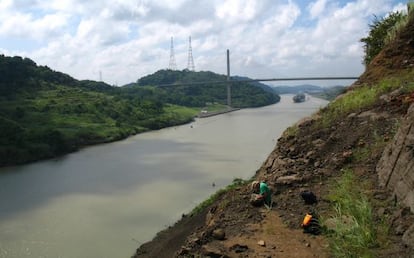 Las obras de ampliación del canal de Panamá permitieron analizar estratos con minerales que fueron rastreados hasta llegar a los Andes colombianos.