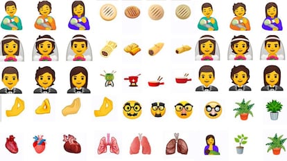 Algunos de los emojis que veremos en nuestros móviles en 2020