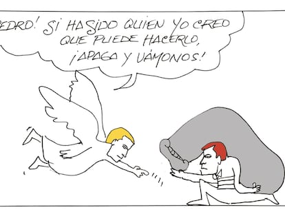 Peridis: “Pedro, apaga y vámonos”
