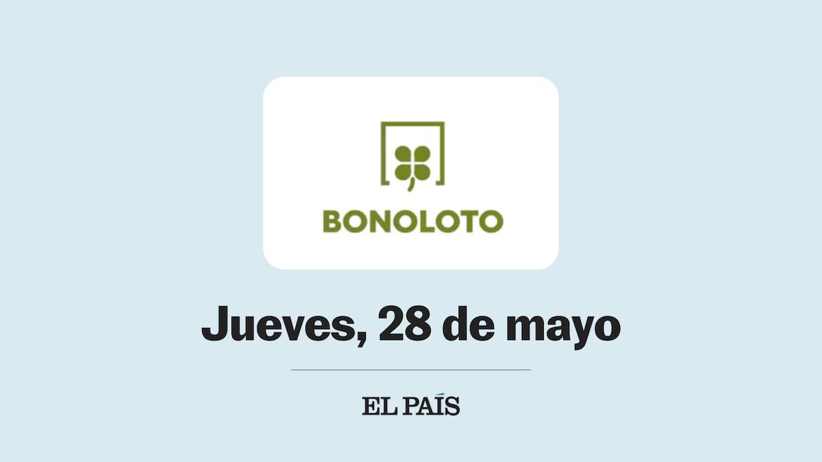 Bonoloto: comprobar sorteo del jueves 28 de mayo