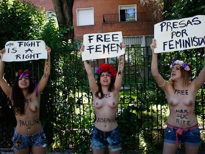 FEMEN España pasa su primera prueba de fuego