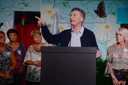 Macri anuncia novas medidas sociais.