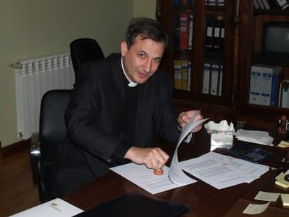 Lucio Vallejo, en 2011, poco antes de su nombramiento vaticano. 