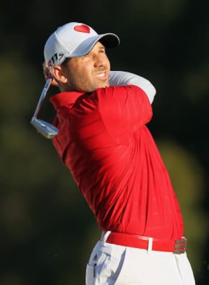 Sergio García, durante el torneo.