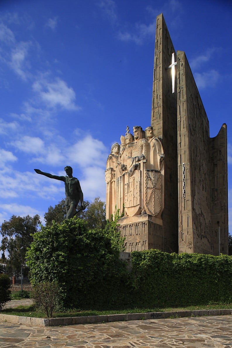 Monumento de la Batalla de La Carolina, que será como BIC. /DIPUTACIÓN DE JAÉN