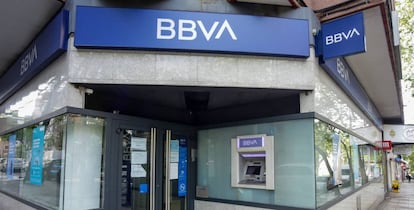 Sucursal de BBVA. 