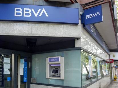 Sucursal de BBVA. 