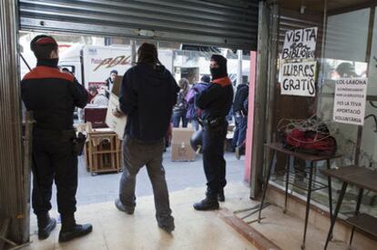 Desalojo del centro &#39;okupa&#39; La Riamaia