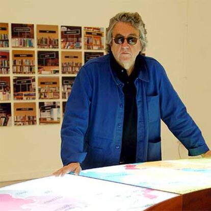 Antoni Muntadas, en el pabellón español de la Bienal de Venecia.