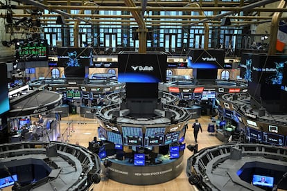 Vista general de la Bolsa de valores de Nueva York el pasado 13 de agosto. 