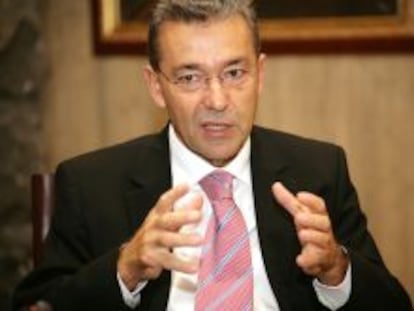Paulino Rivero, presidente del Gobierno de Canarias.
