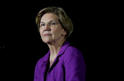 La senadora y excandidata presidencial Elizabeth Warren.