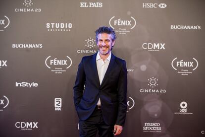 El actor argentino Leonardo Sbaraglia en la alfombra roja de los Fénix.