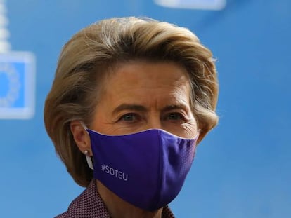 La presidenta de la Comisión Europea, Ursula von der Leyen.