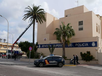 Sede de la Jefatura Superior de Policía en Melilla, el pasado martes.
