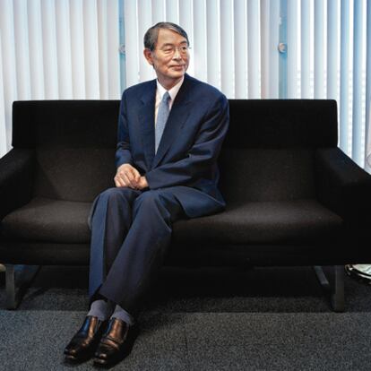 Sang-Hyun Song, presidente de la Corte Penal Internacional, de la que forman parte 114 países.
