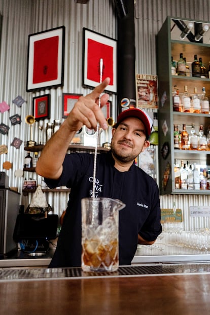 Aarón Díez, de Bar Carnaval. Imagen proporcionada por el establecimiento.