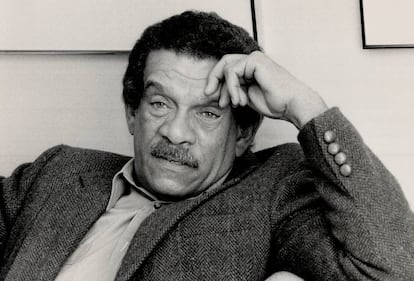 El Nobel de Literatura Derek Walcott.