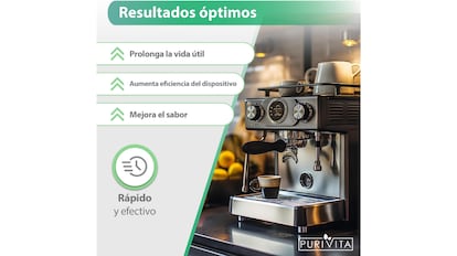 Cómo limpiar la cal de la cafetera con este líqui8do que se puede comprar en Amazon