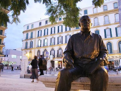 Picasso en la puerta de casa