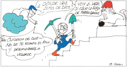 Viñeta de Peridis del 8 de septiembre de 2025