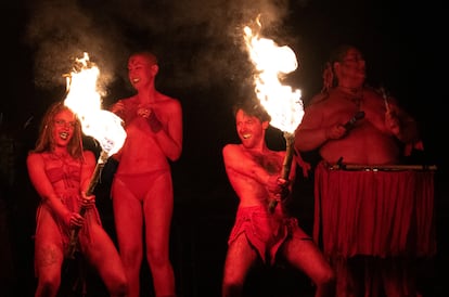 El Beltane Fire Festival en Edimburgo, inspirado en tradiciones celtas, el pasado 30 de abril.