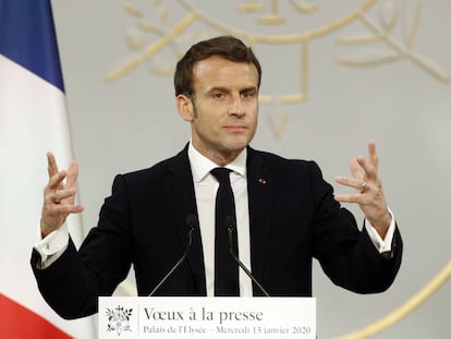 Macron se muestra “muy contento” de que Sánchez tenga un gobierno que le dé estabilidad