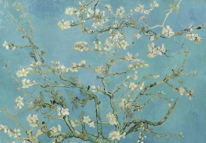 'Almendro en flor' (1890), lienzo de Vincent van Gogh.