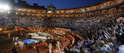 Rodaje del programa "Wetten dass?" en Mallorca.
